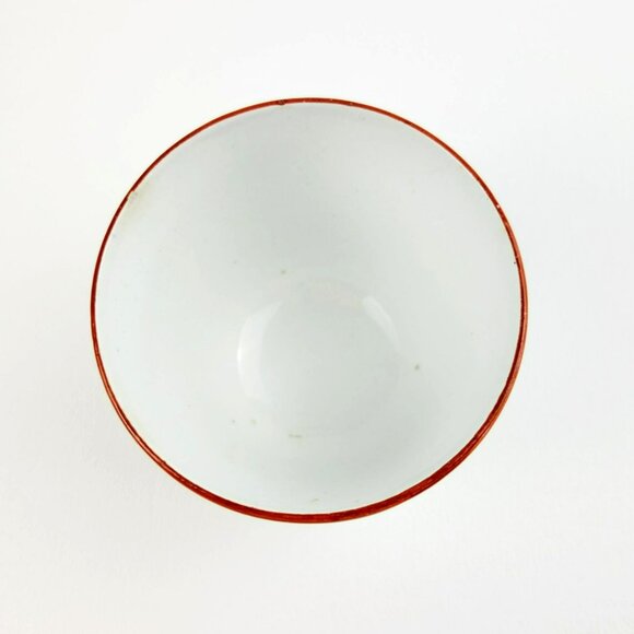 Antique Petrus Regout Demitasse Cup & Saucer Set Bird Design c. Late 1800s Dutch - Picture 13 of 15